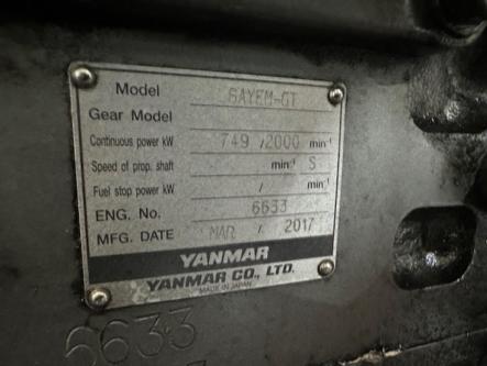 Yanmar 6AYM-GT